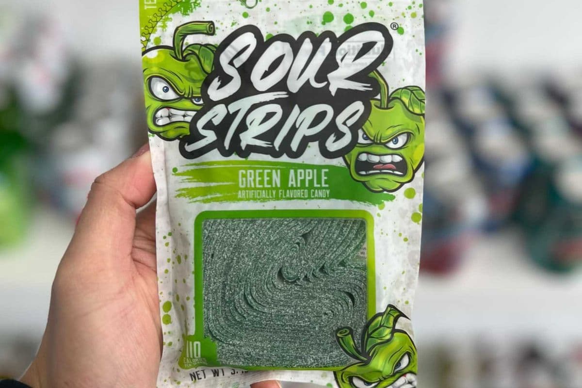 Sour Strips Green Apple - 96g