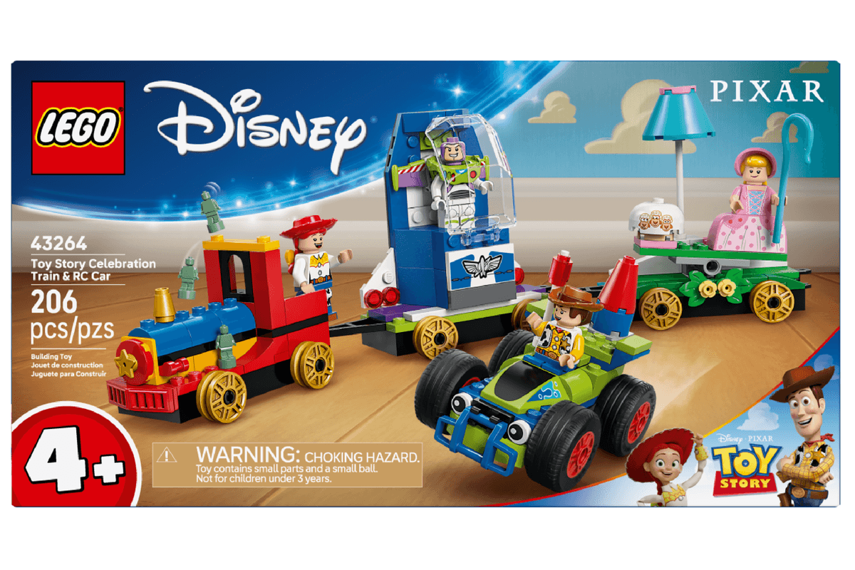 LEGO Disney and Pixar’s Toy Story Celebration Train & RC Car (43264)