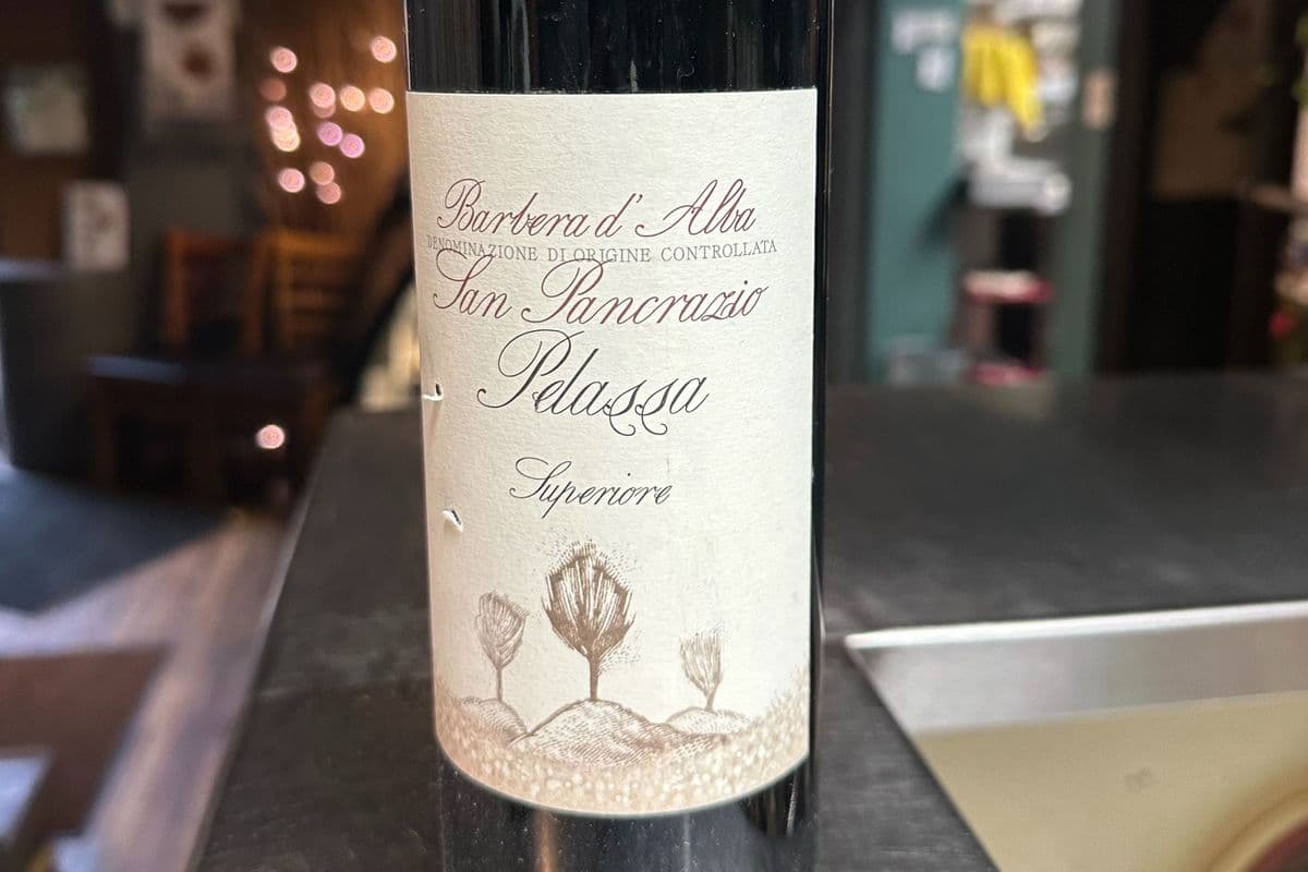 Pelassa (San Pancrazio, BarberaD'alba) (750 ml) Piedmont, Italy (1 x 750 nl)