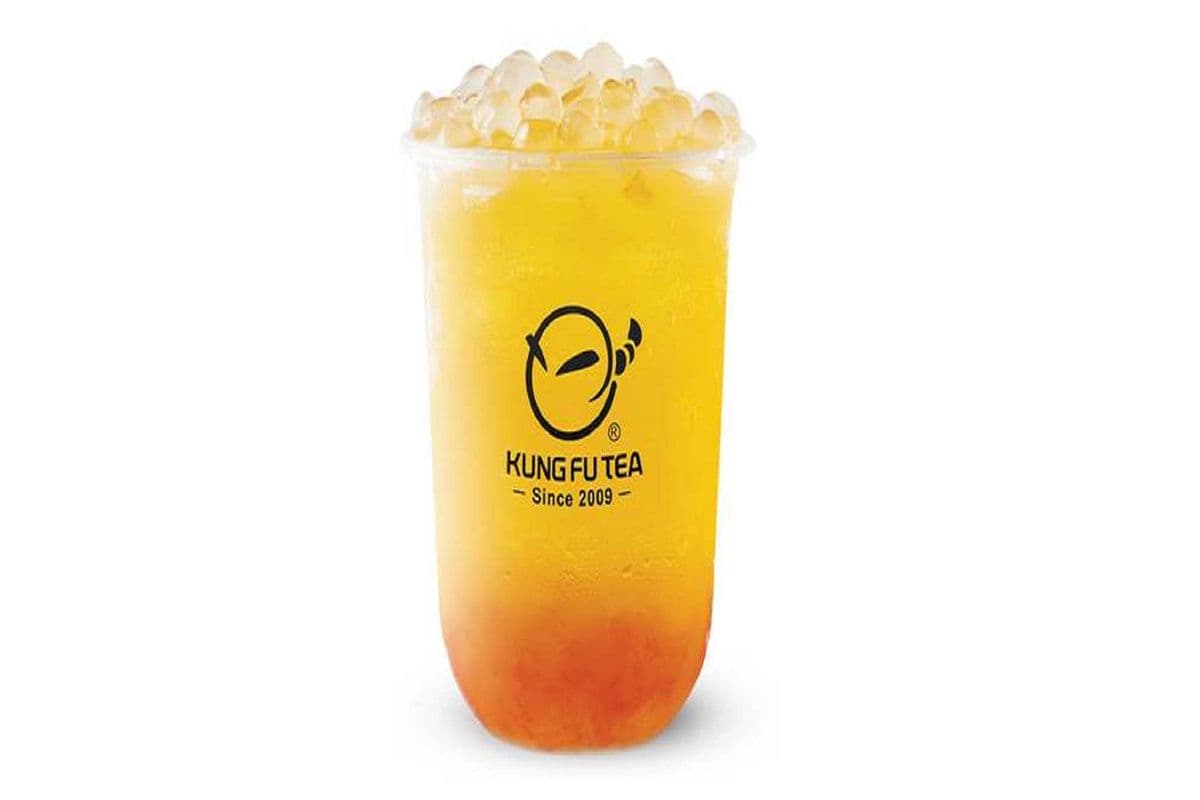 Grapefruit Green Tea with Agar Bubble (L)