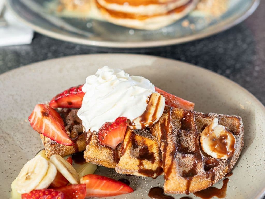 Nutella Churro Waffles