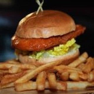 Spicy BBQ Crispy Chicken Burger