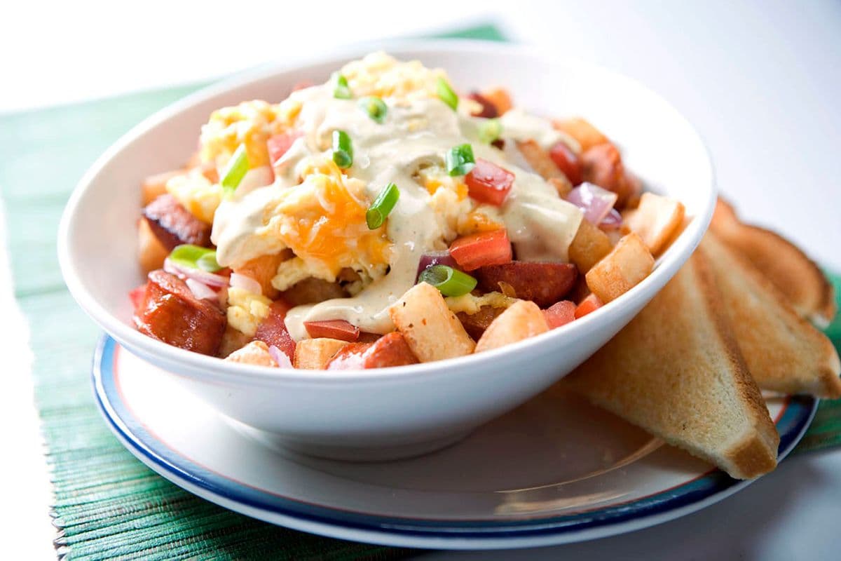 Chorizo Brekkie-Bowl