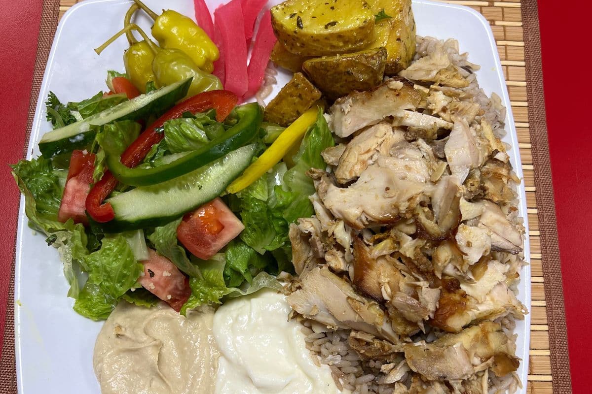 Chicken Shawarma Plate