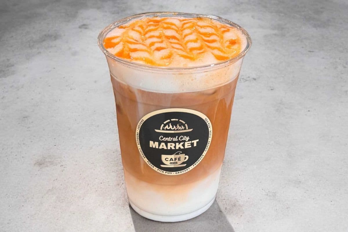 Iced Salted Caramel Macchiato