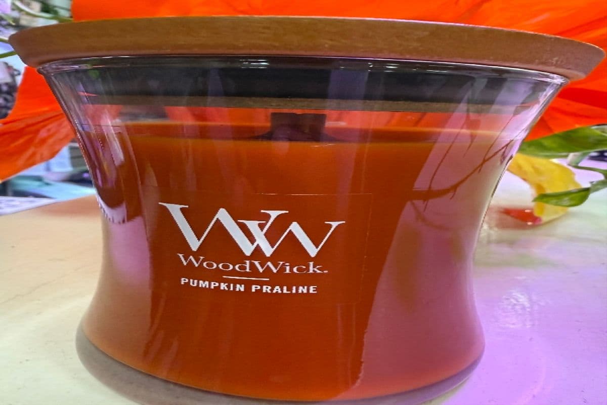 Woodwick "Pumpkin Praline" Candle