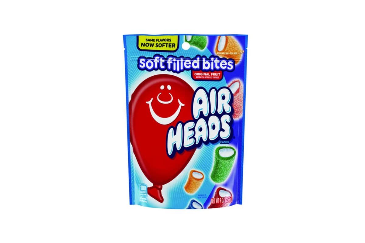 Air Heads Soft Filled Bites Original Fruit (170g)