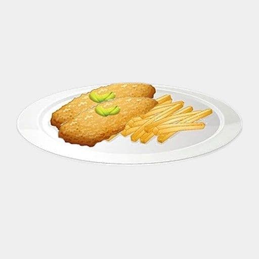 2 pcs FISH & CHIPS