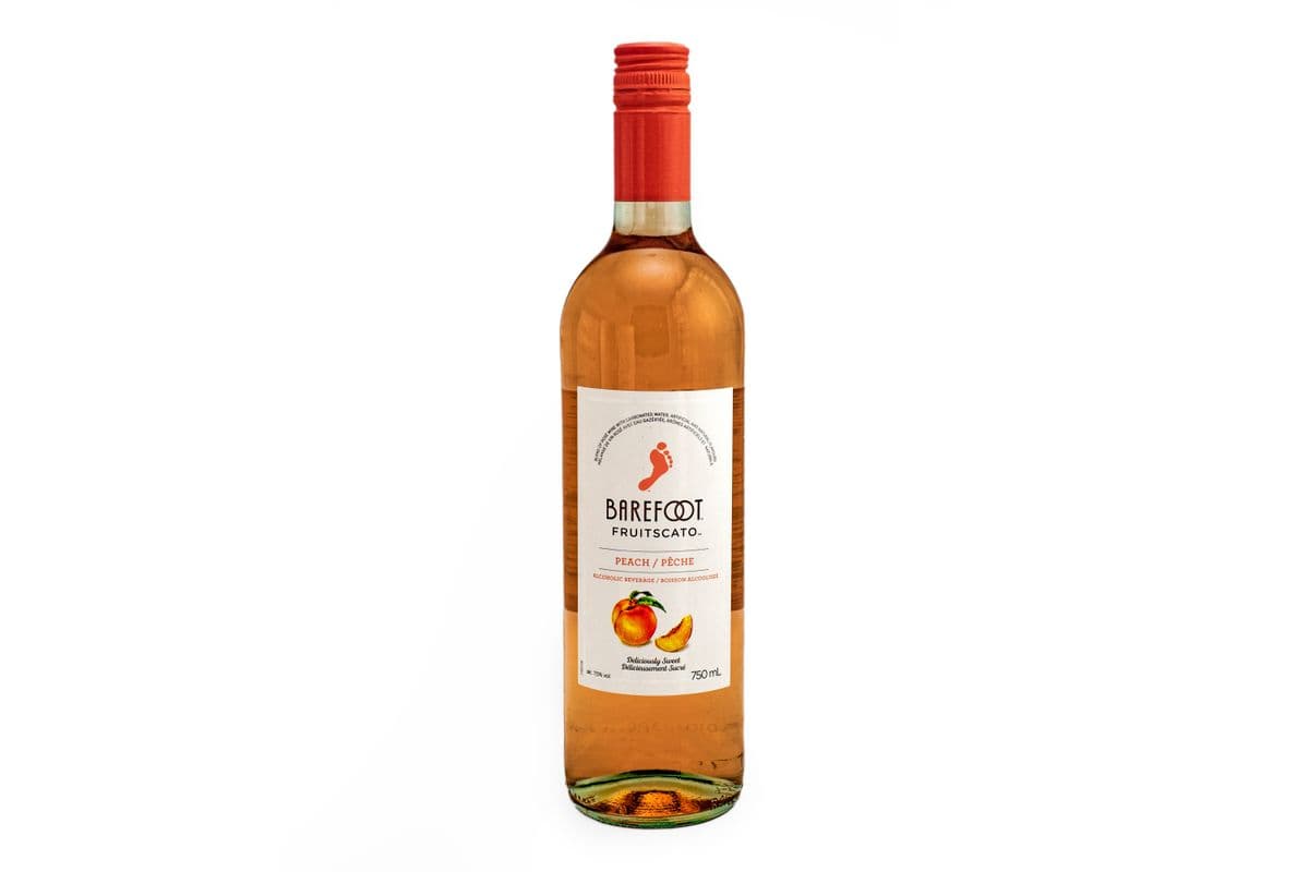 837066. Barefoot Fruitscato Peach (750 ML) (1 x 750ML)