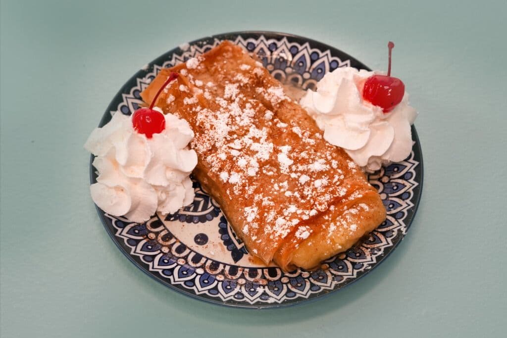 Galaktoboureko- Custard filled Phyllo Pastry
