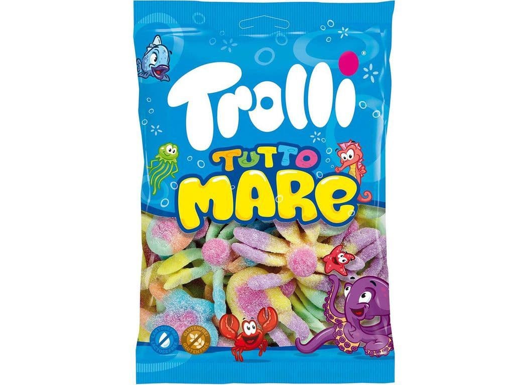 Trolli Tutto Mare Gummy Octopus Candy Bag 175g