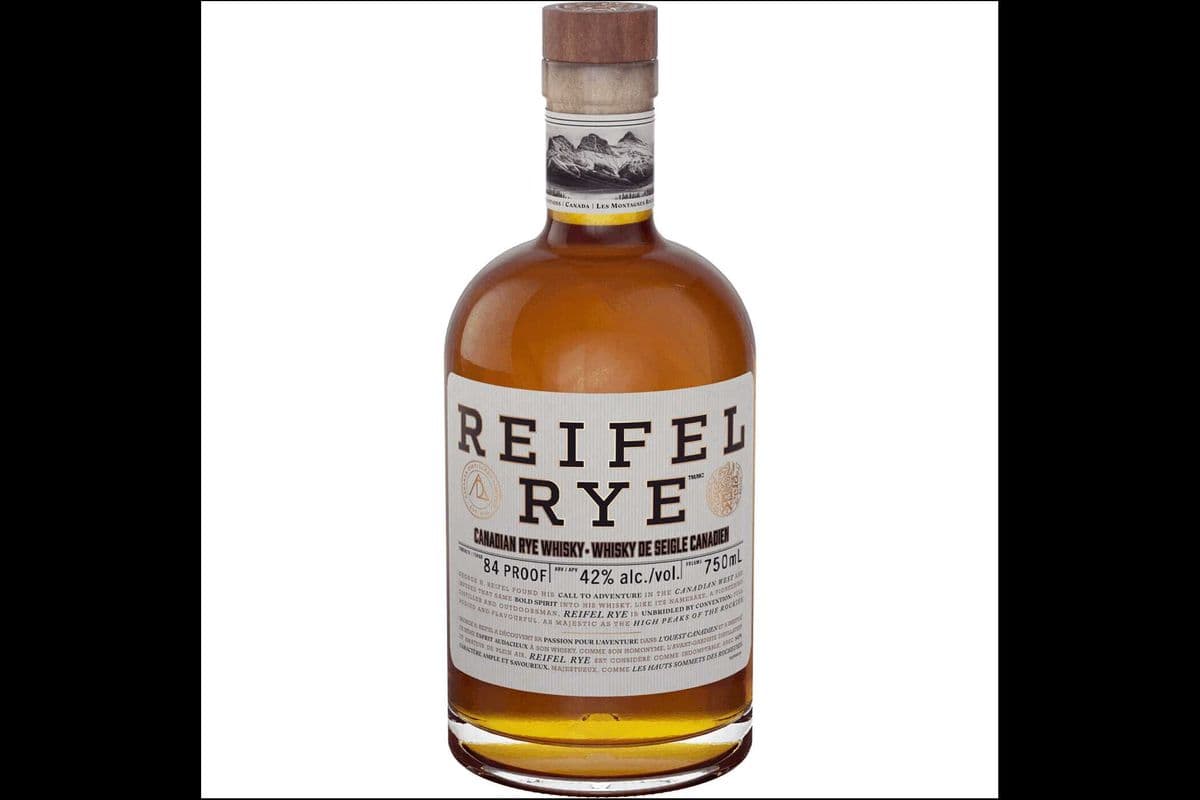 REIFEL RYE WHISKY (1 x 750ML)