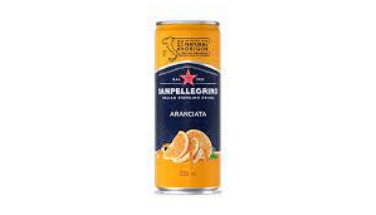 San Pellegrino - Boisson Pétillante Aranciata (Orange) 330mL / Italian Sparkling Drink Aranciata (Orange) 330mL