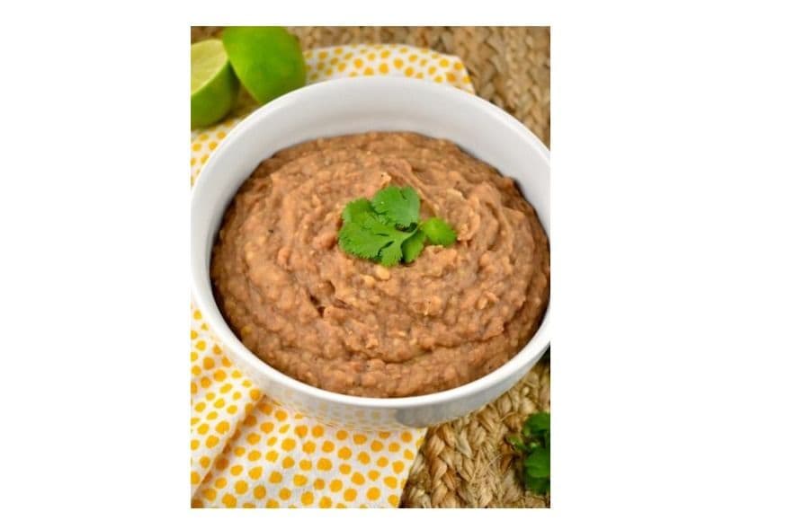 1/4 Refried beans