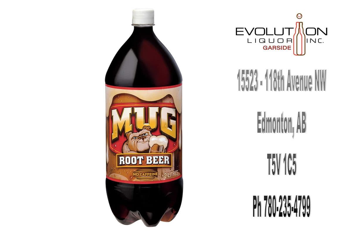 Mug Root Beer Caffeine Free P2000 (2L Plastic Bottle)