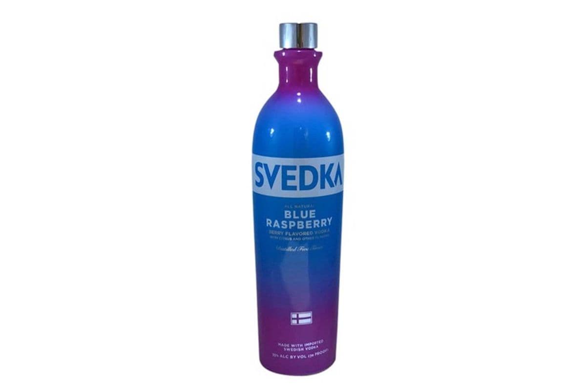 SVEDKA FLAVOURS BLUE RASPBERRY VODKA 750 ML (1 x 750 ML)