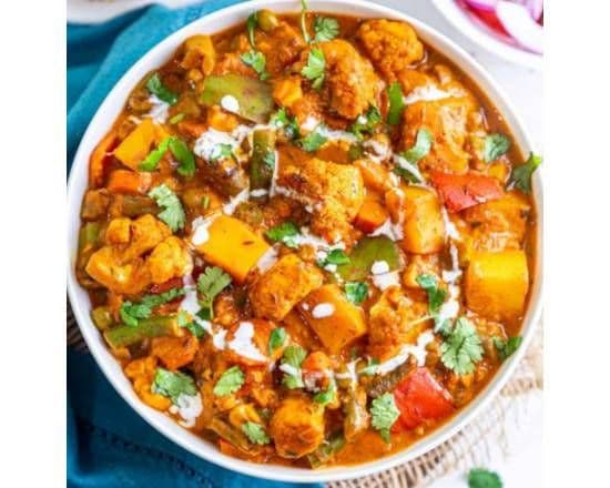 Vegan curry vegetable / Cari de légumes
