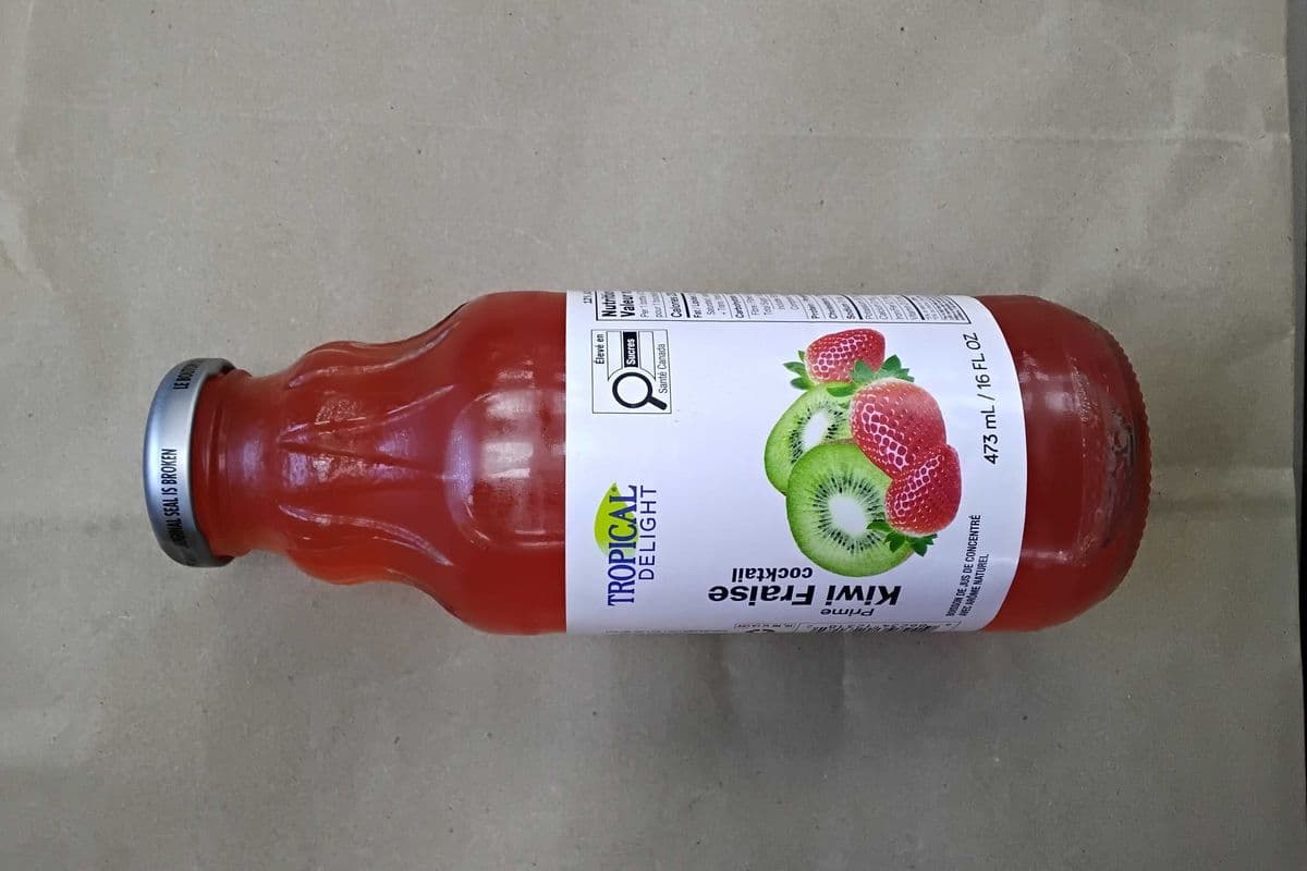 Tropical delight kiwi strawberry cocktail (473 ml)