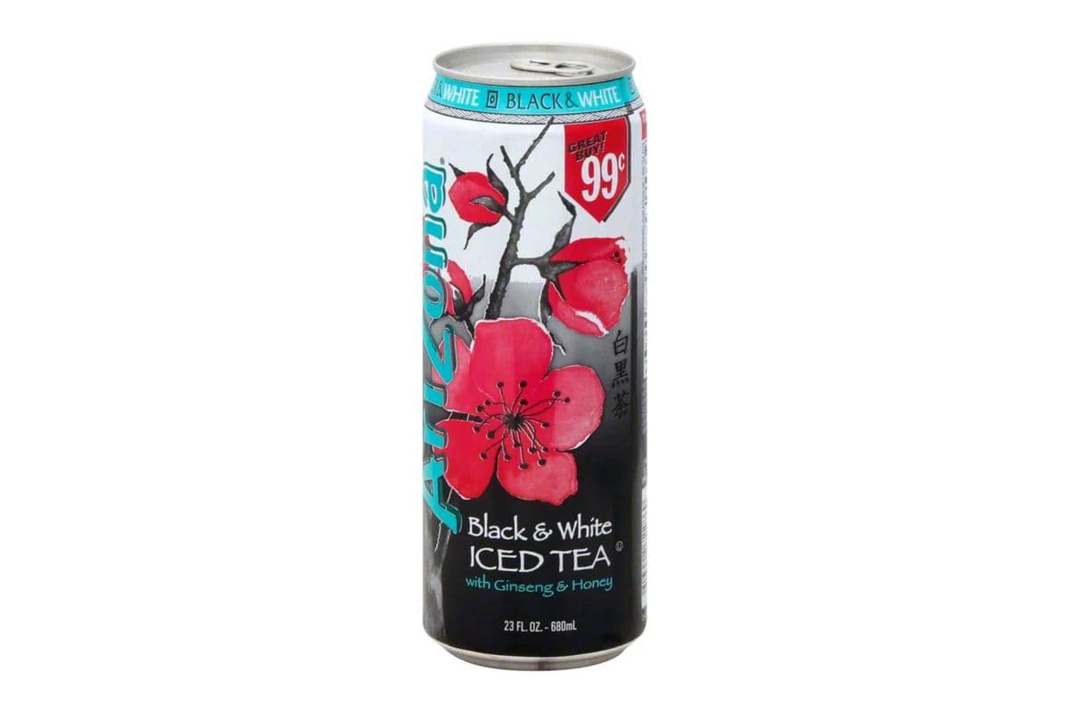 Arizona Black & White Iced Tea (680 ml)