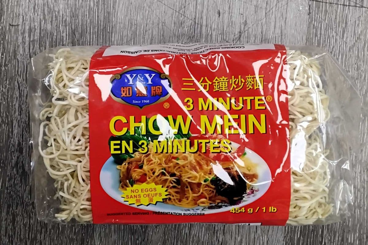 Y & Y 3 minute chow mein (454g)