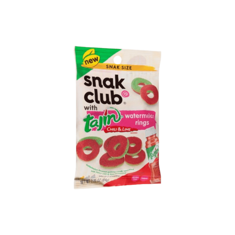 Watermelon Rings Snak Club Tajin - USA (2.25oz)