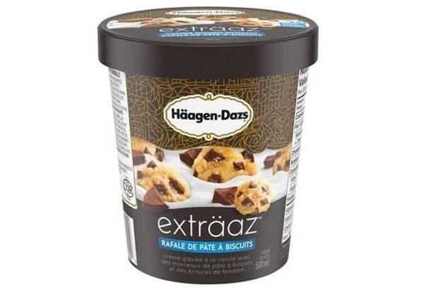 Haagen Dazs Extraaz- Cookie Dough Dynamo (450 mL)