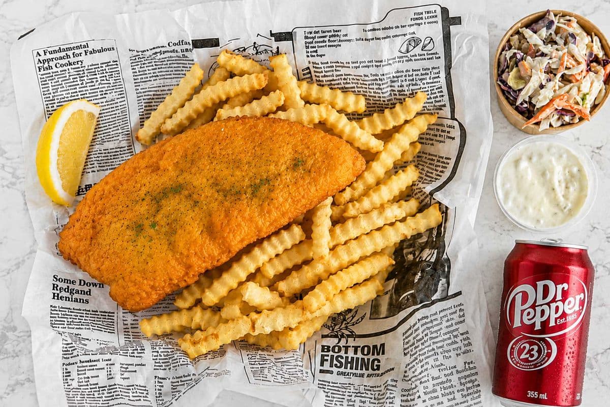FISH & CHIPS COMBO - D
