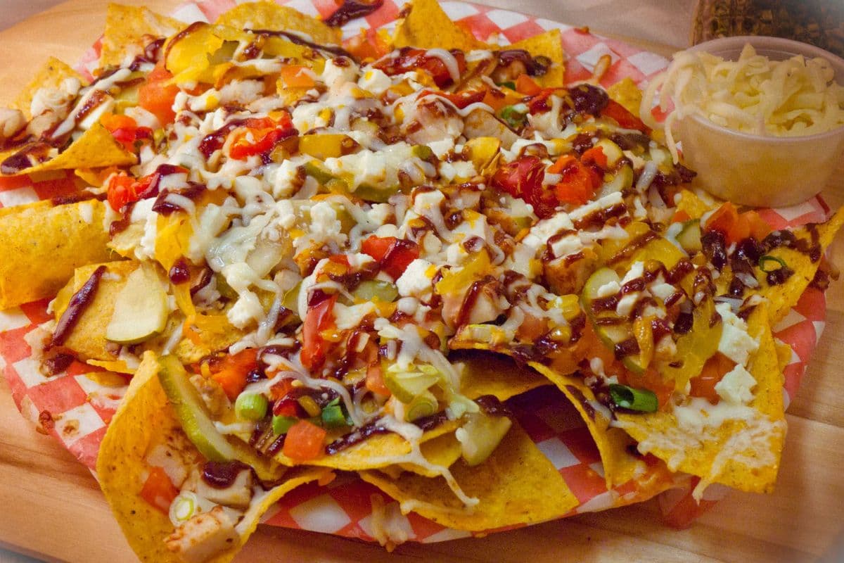 12" Medium BBQ Chicken Nachos