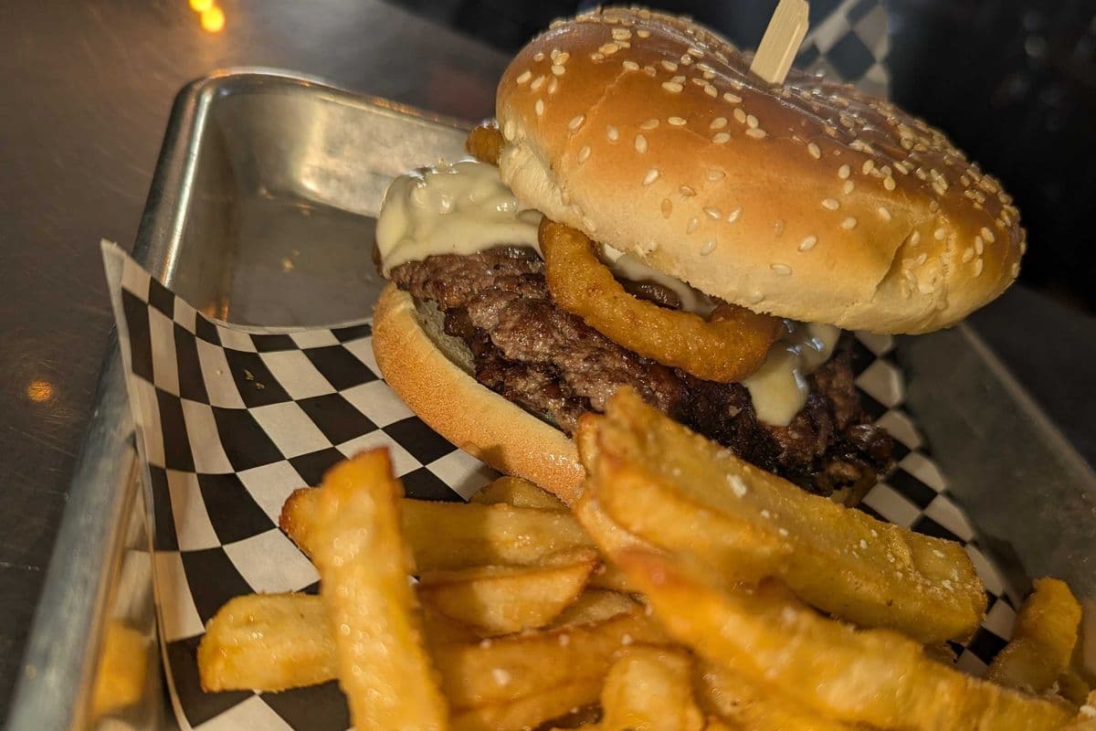 French Onion Burger