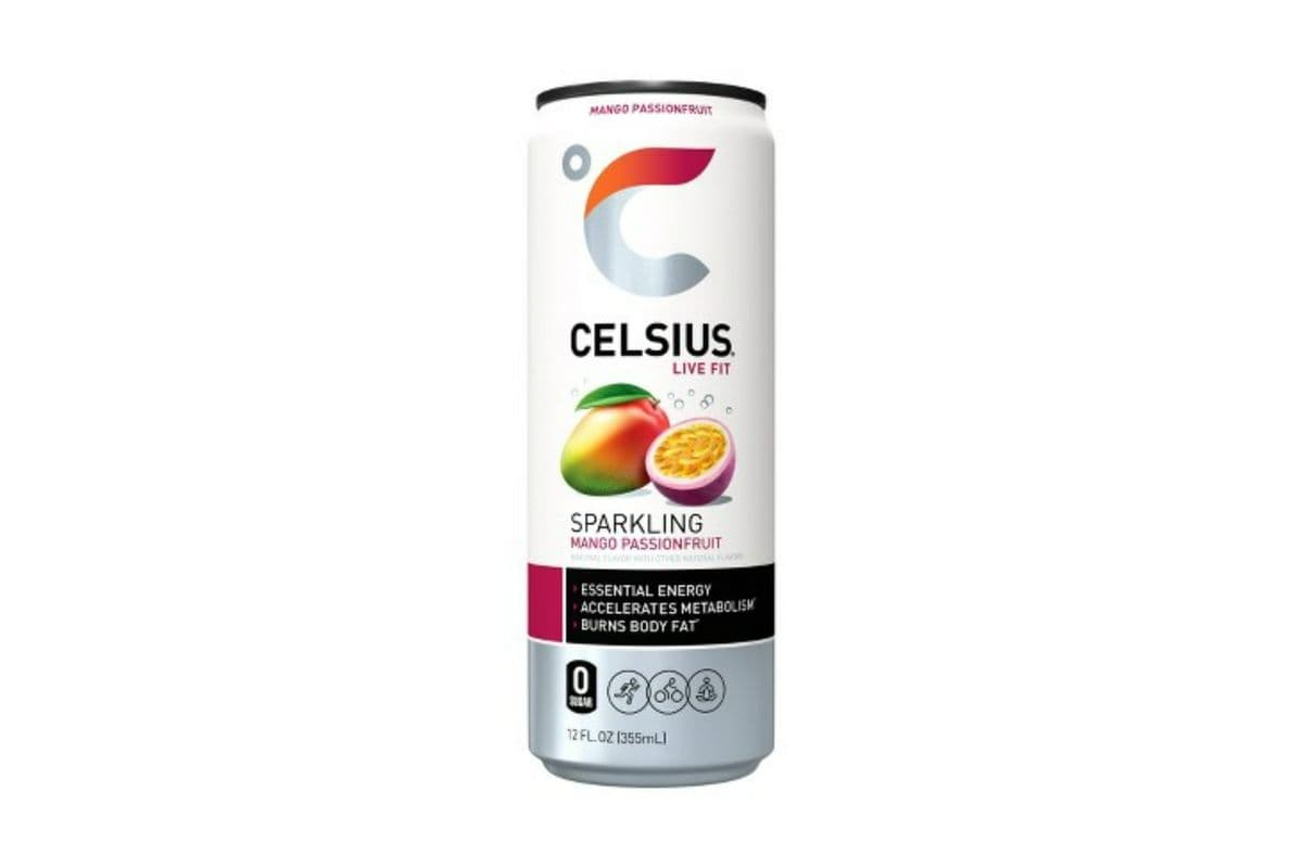 Celsius Sparkling Mango Passion Fruit