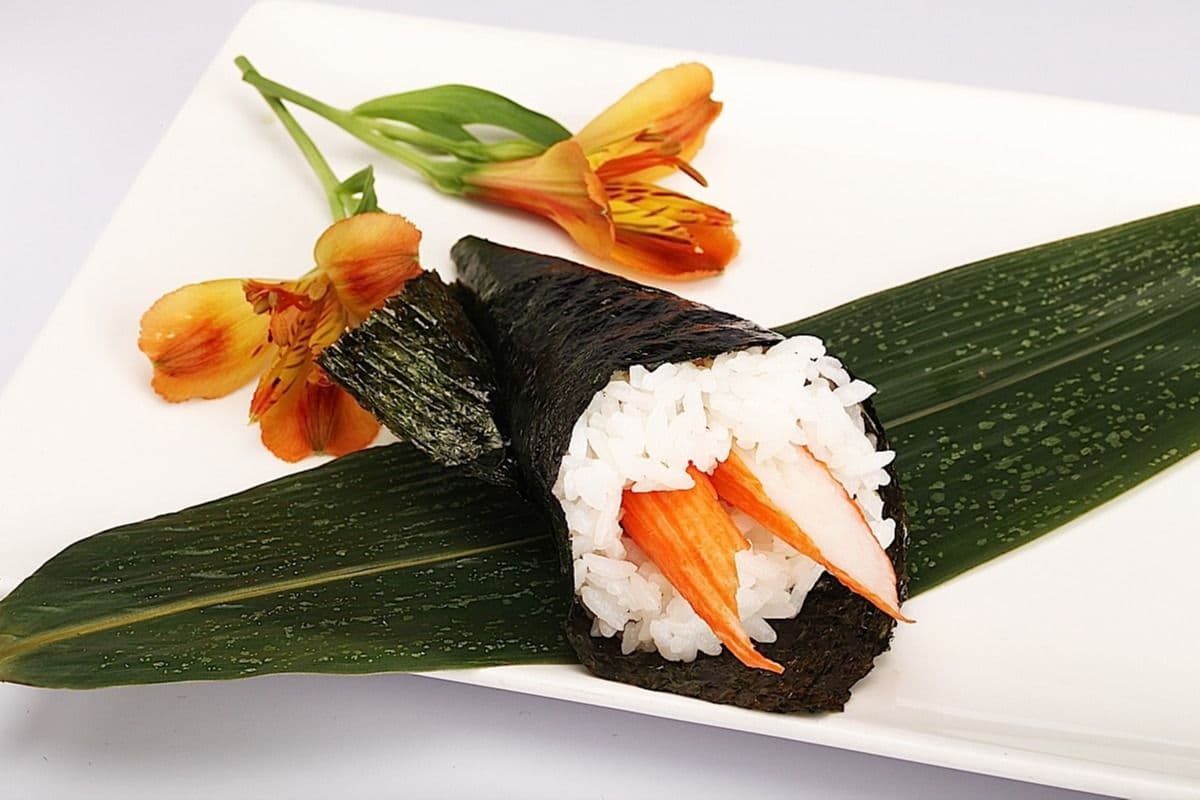 Crab Meat Hand Roll