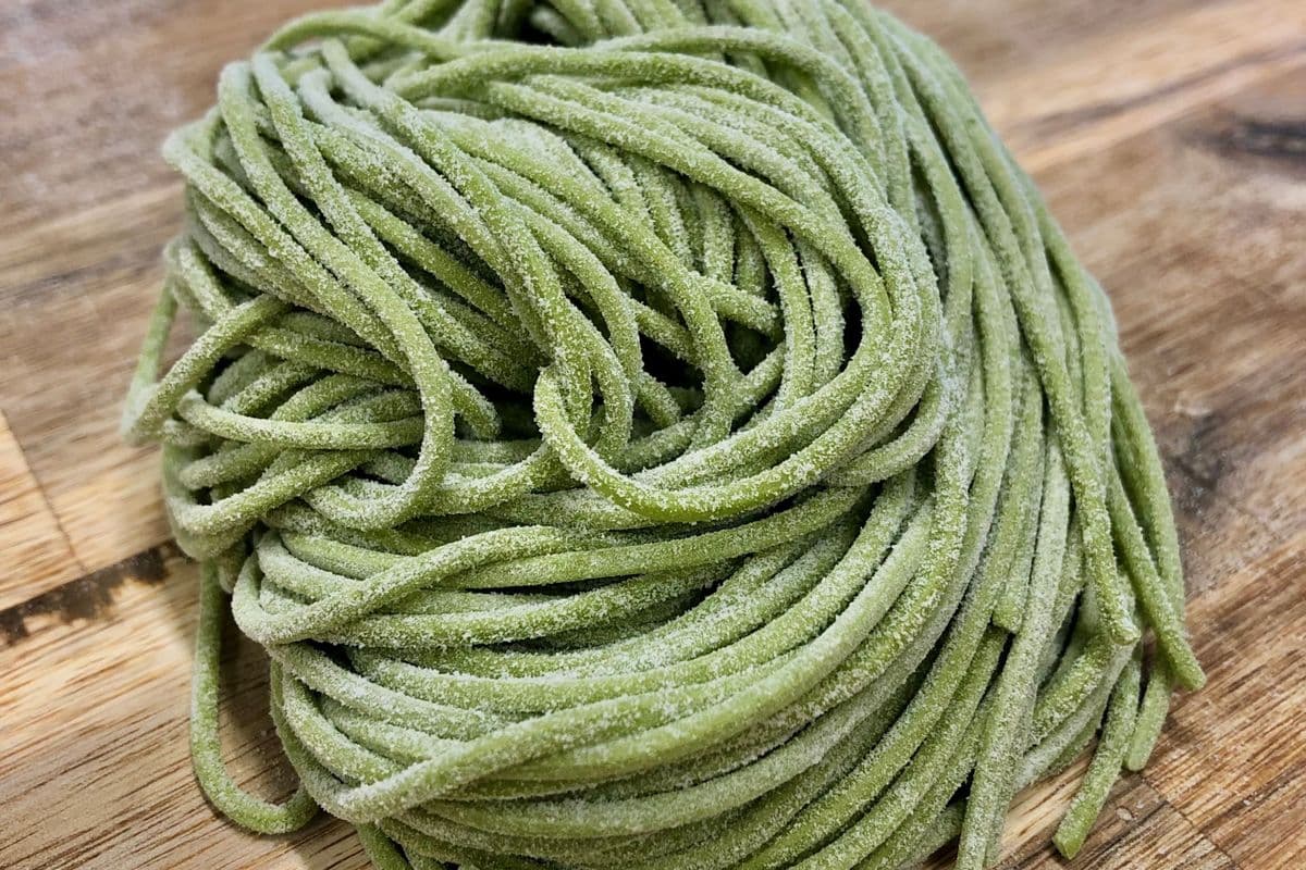 Spinach Spaghetti