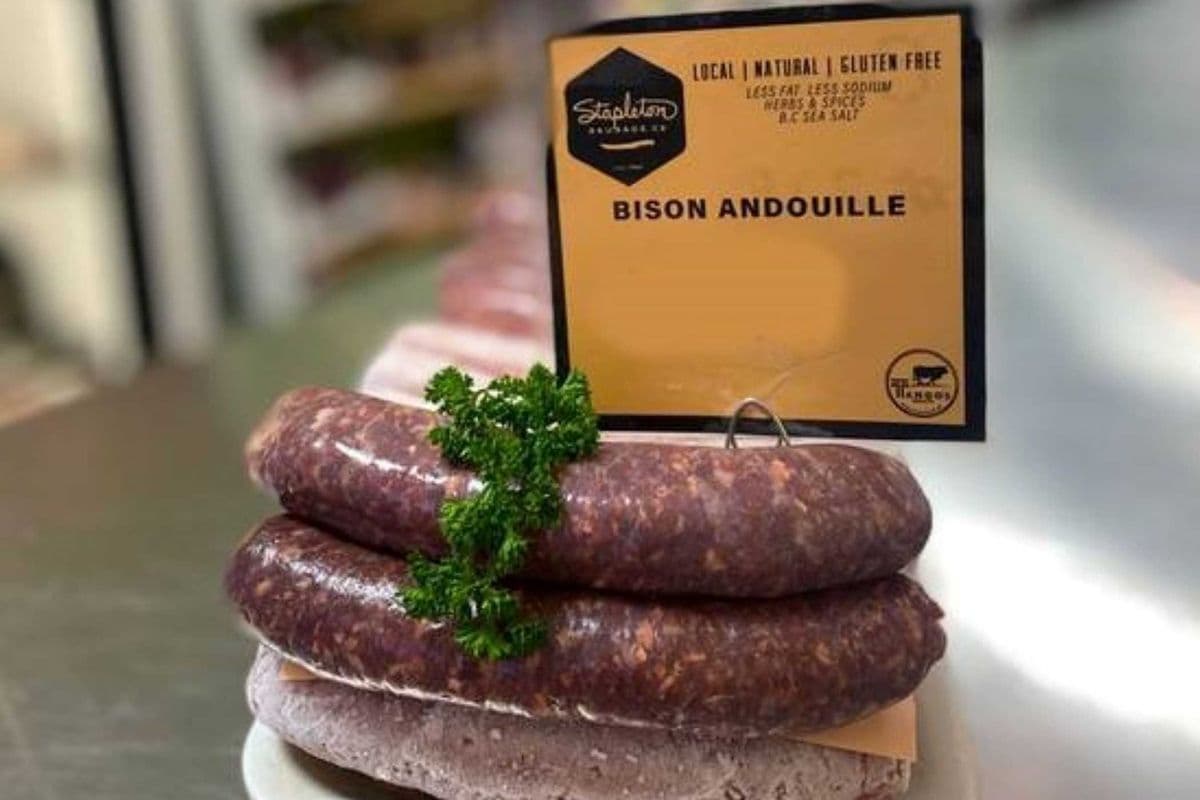 Bison Andouille Sausage- 4 pack