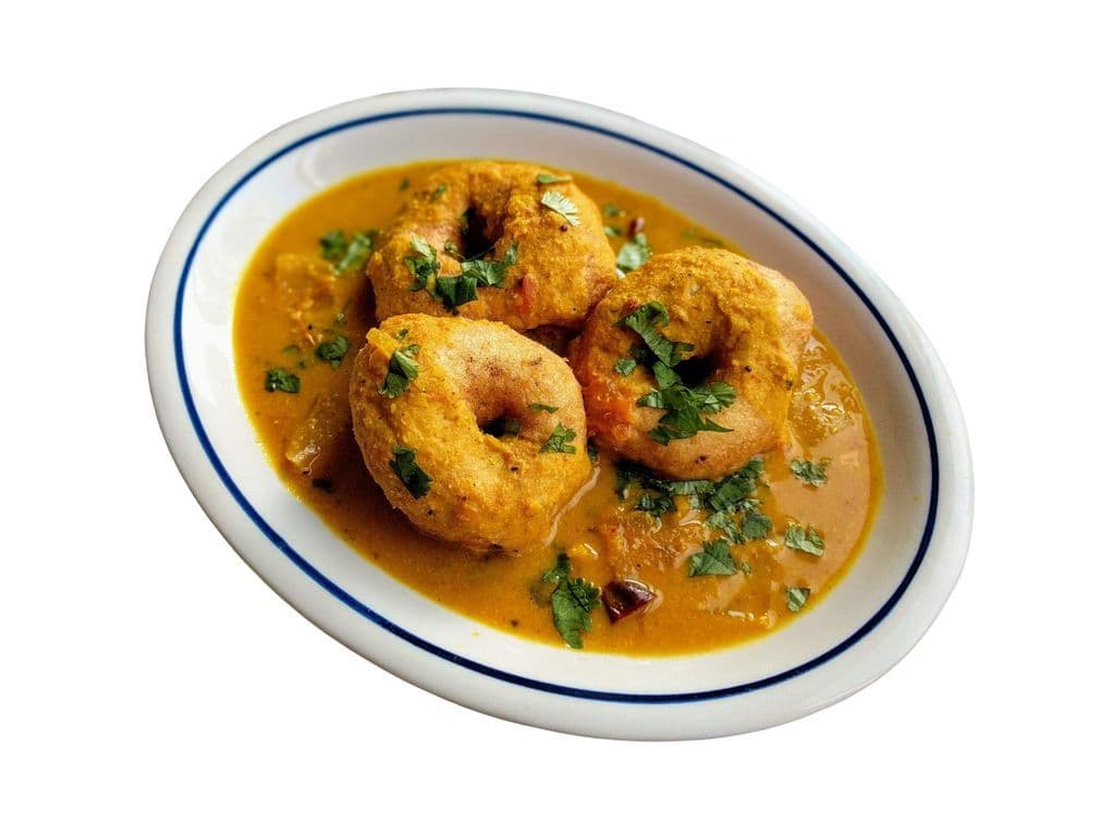 Sambar Vada ( Gluten Free)
