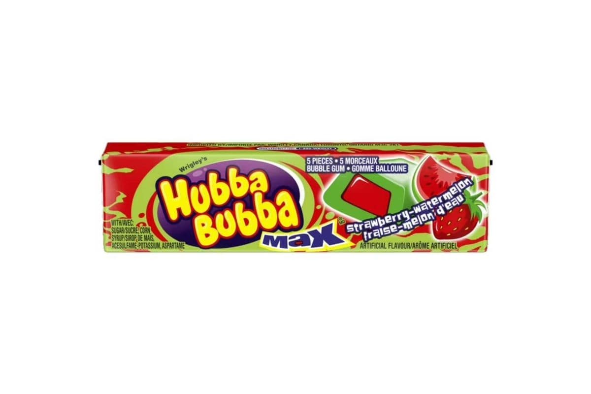 Hubba Bubba Max Strawberry Watermelon (5 ct)