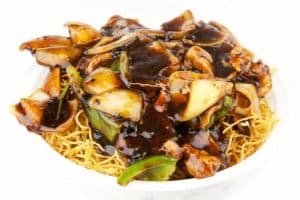 6. Black Bean Beef Noodles