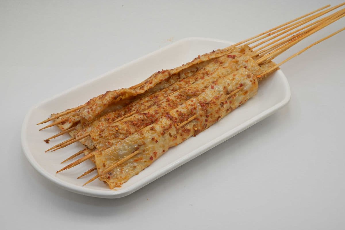 BBQ Bean Gluten (10 skewers) 把把豆筋 (10 串)