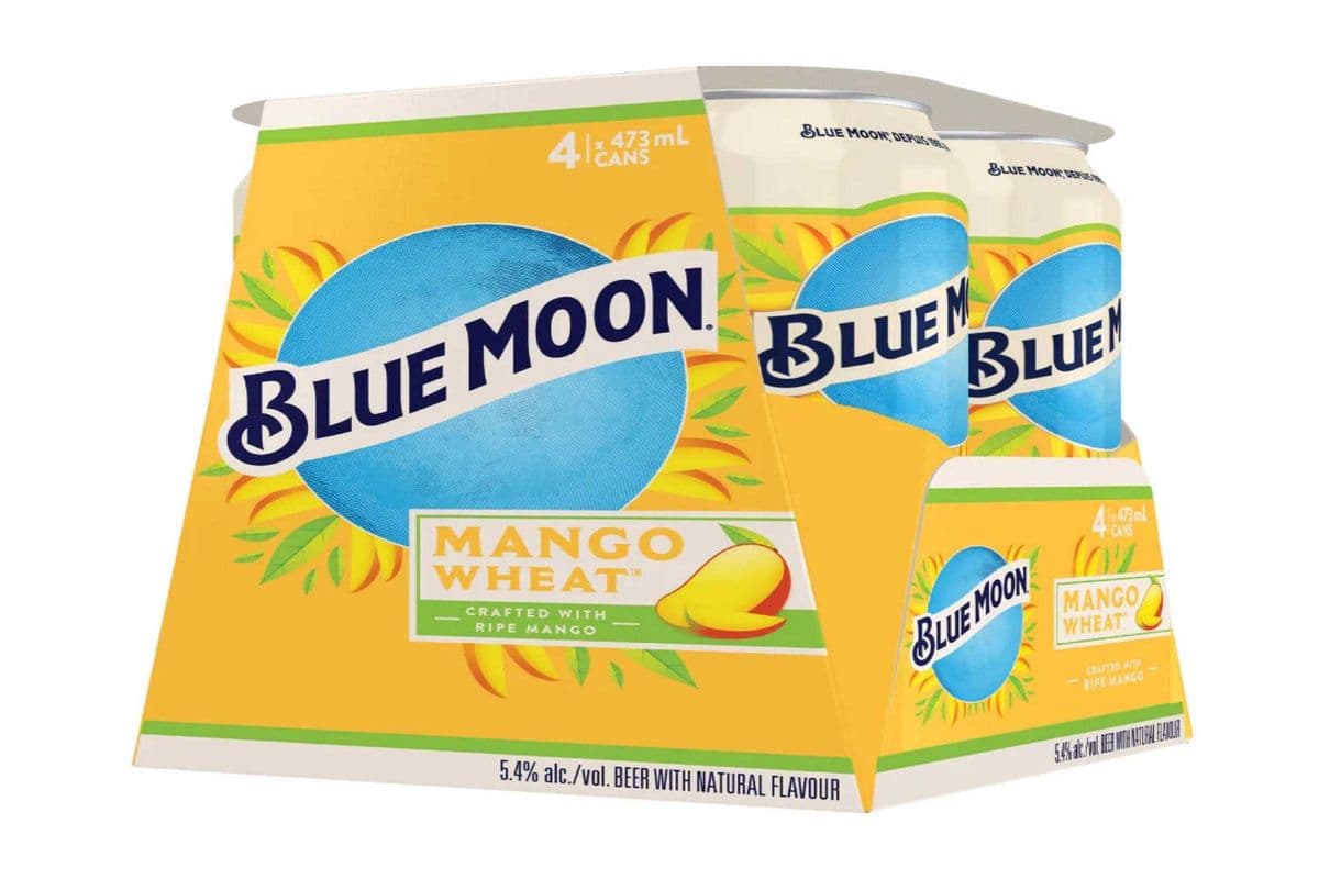 BLUE MOON MANGO WHEAT 4X473ML (1 x 473ML)