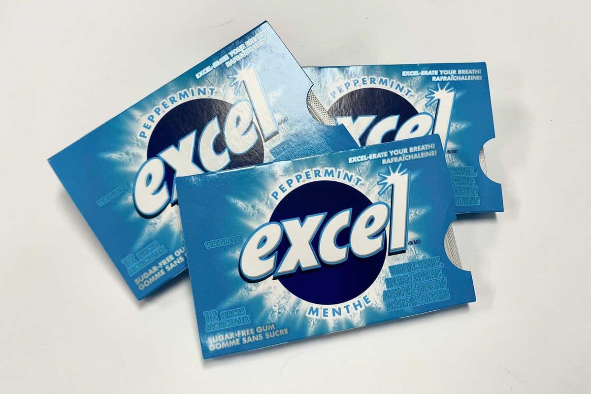 Excel Peppermint (33.6g) (5 Cal)
