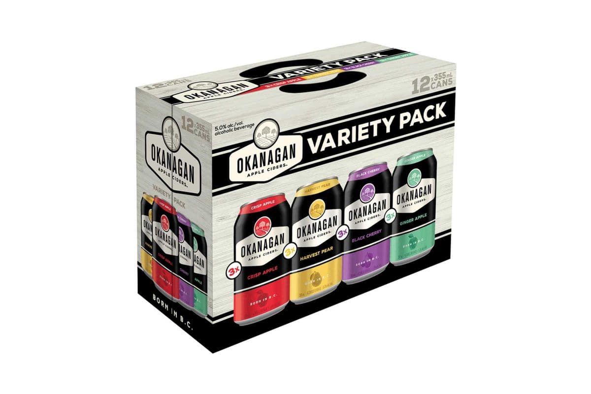 Okanagan Variety Pack (12 x 355mL Cans)