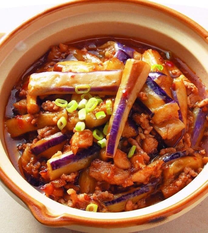 Eggplant Hot Pot with Szechuan 漁香茄子煲