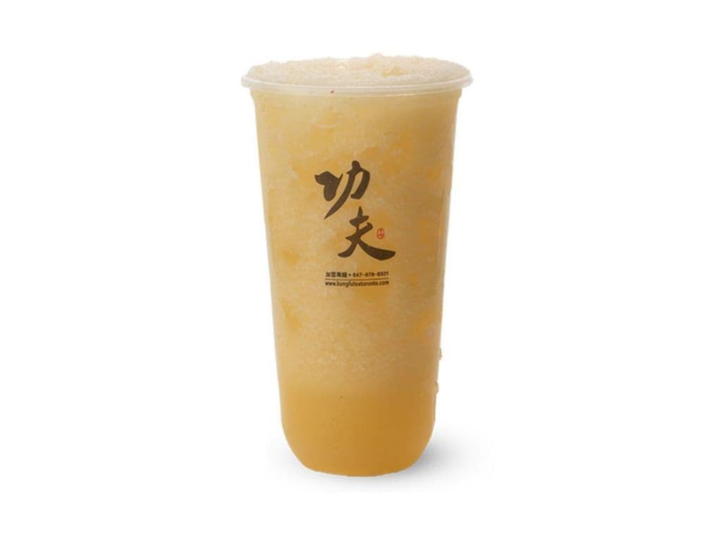 Passion Fruit Green Tea W/ Coconut Jelly