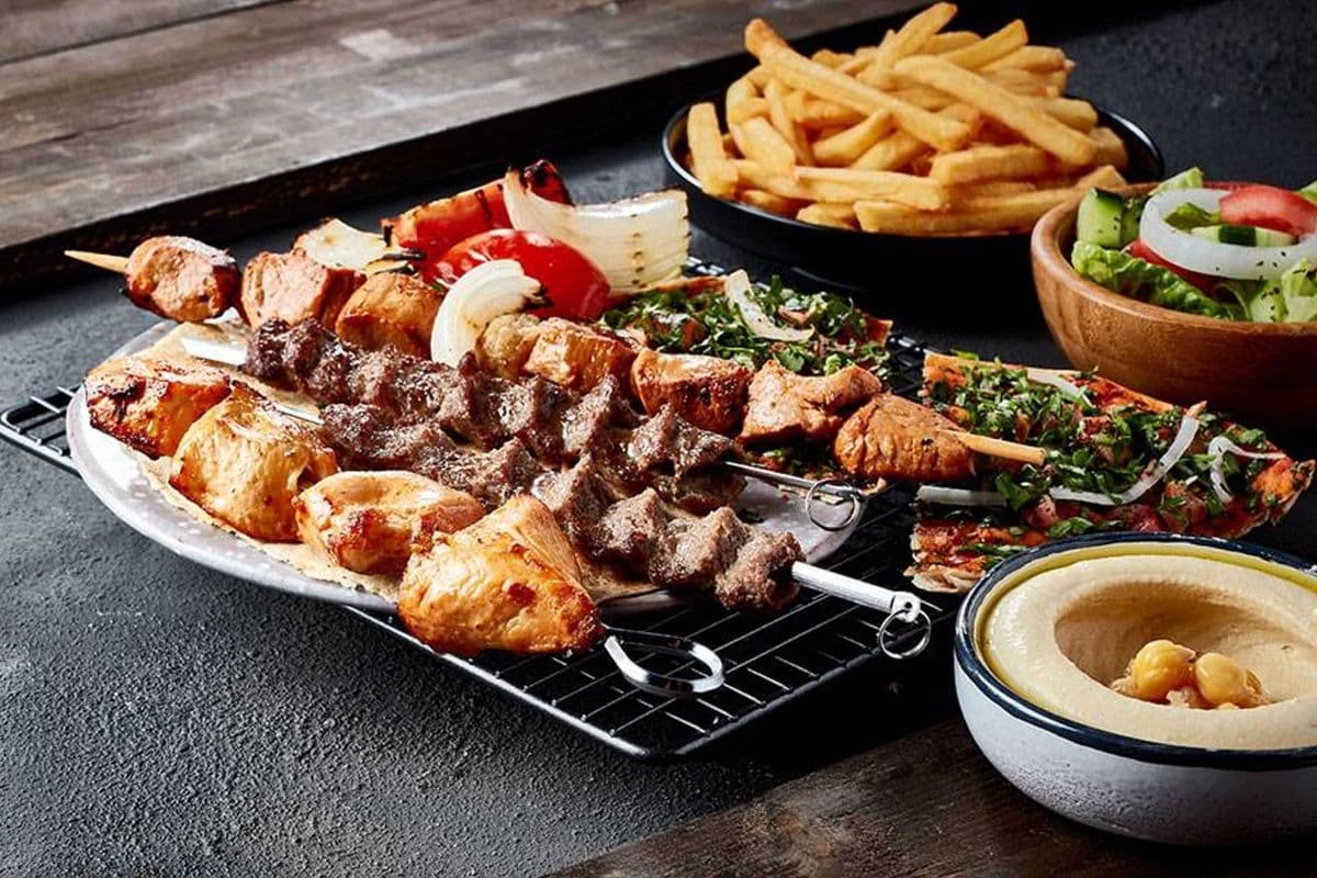 Large mix grill meal