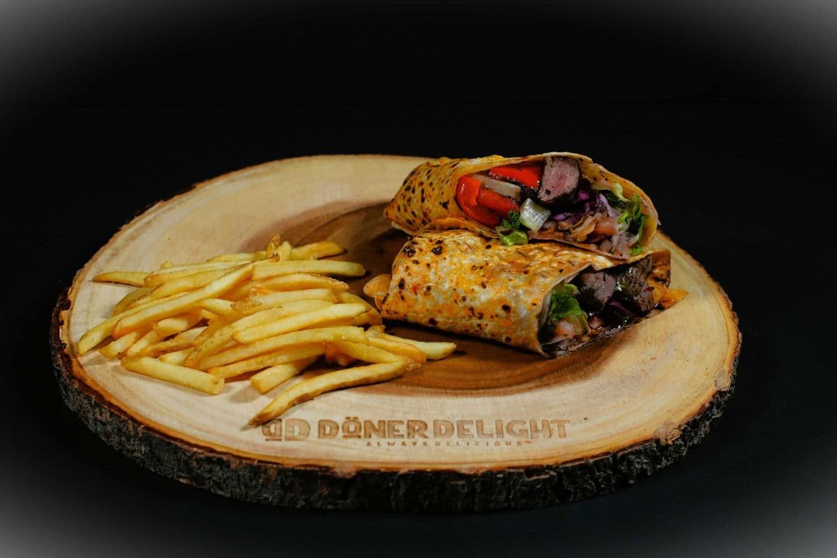 Kofteh Kebap Wrap (Lavash Bread)