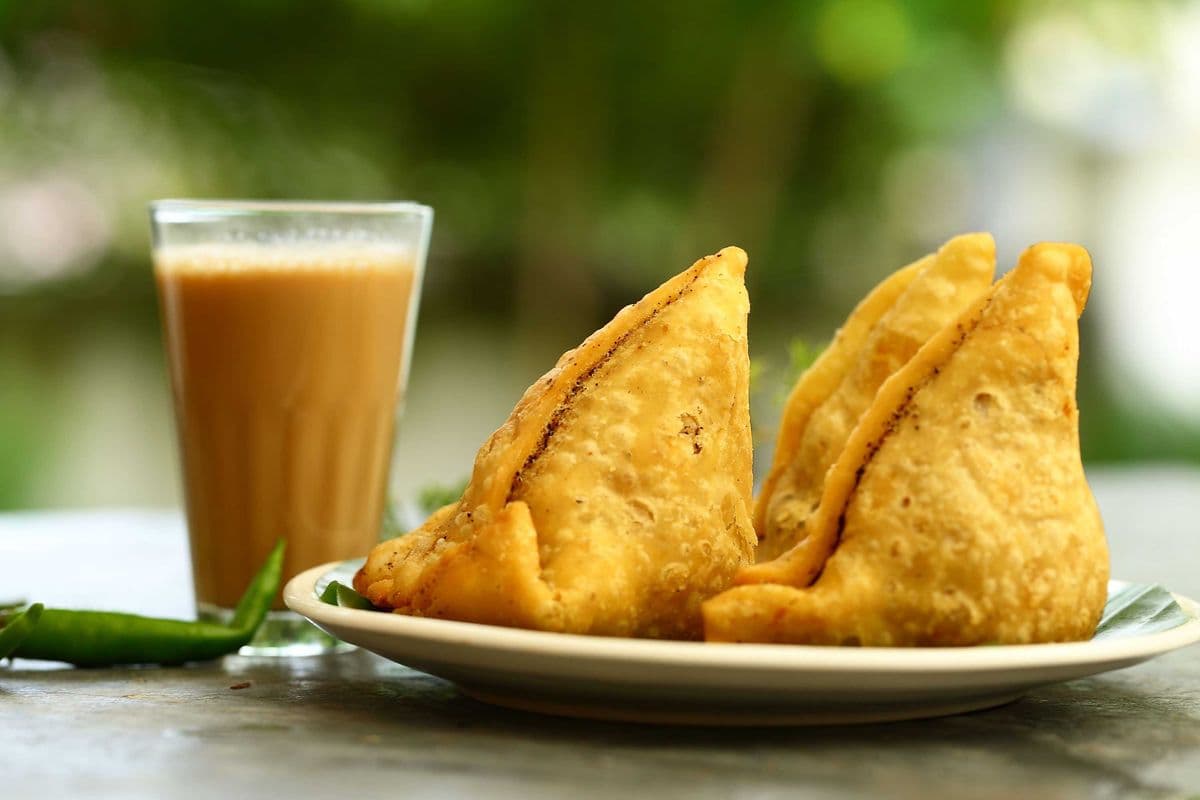 Veg Samosa(2PC) (2 Pcs)