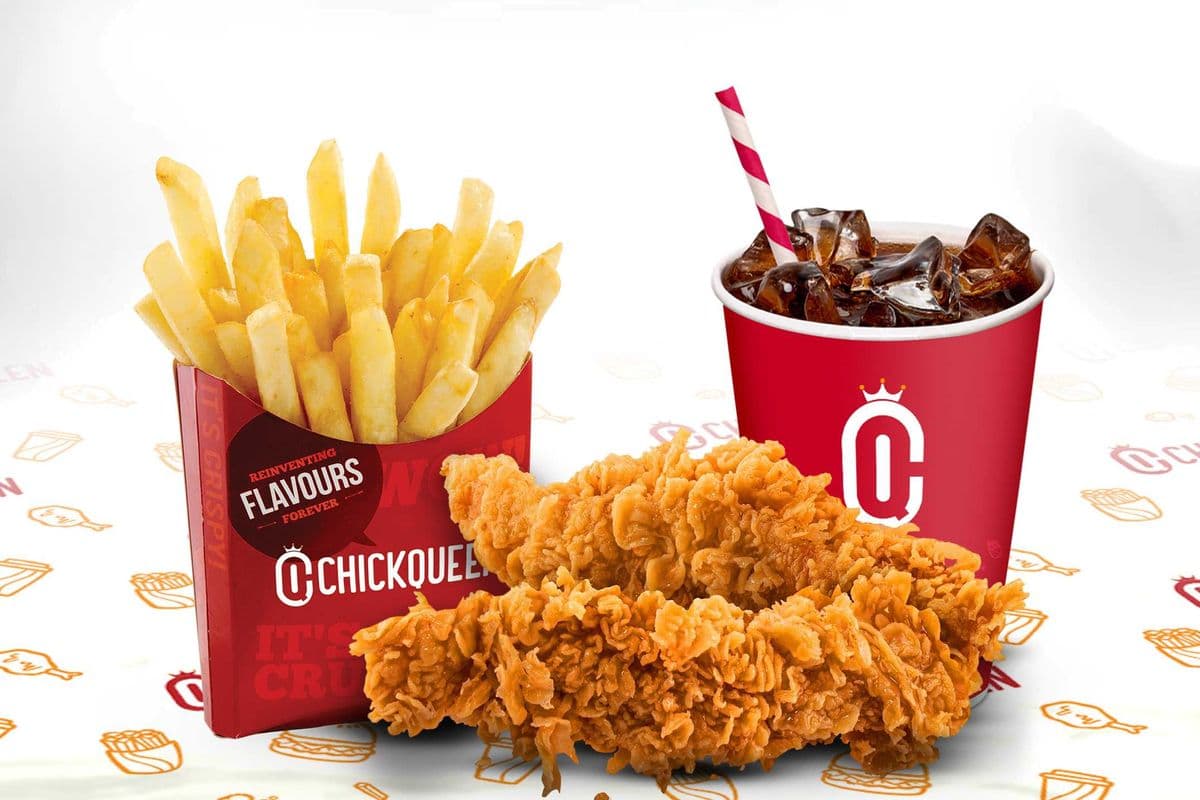 2 Piece Tenders Combo (Fries and Drink)