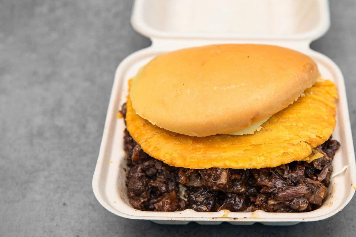 Oxtail Stuffed Patty
