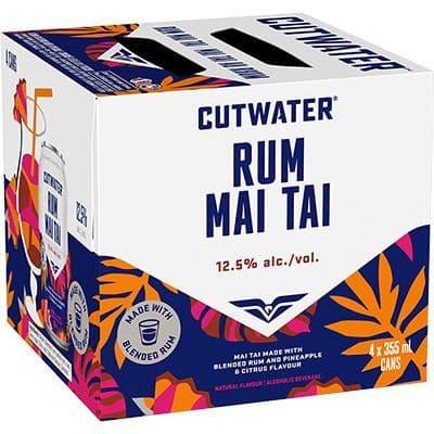 CUTWATER MAI TAI 4 CAN (4 x 355mL)