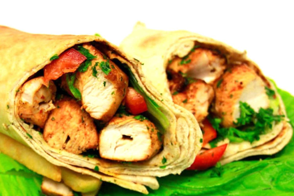 Chicken Tawouk Wrap
