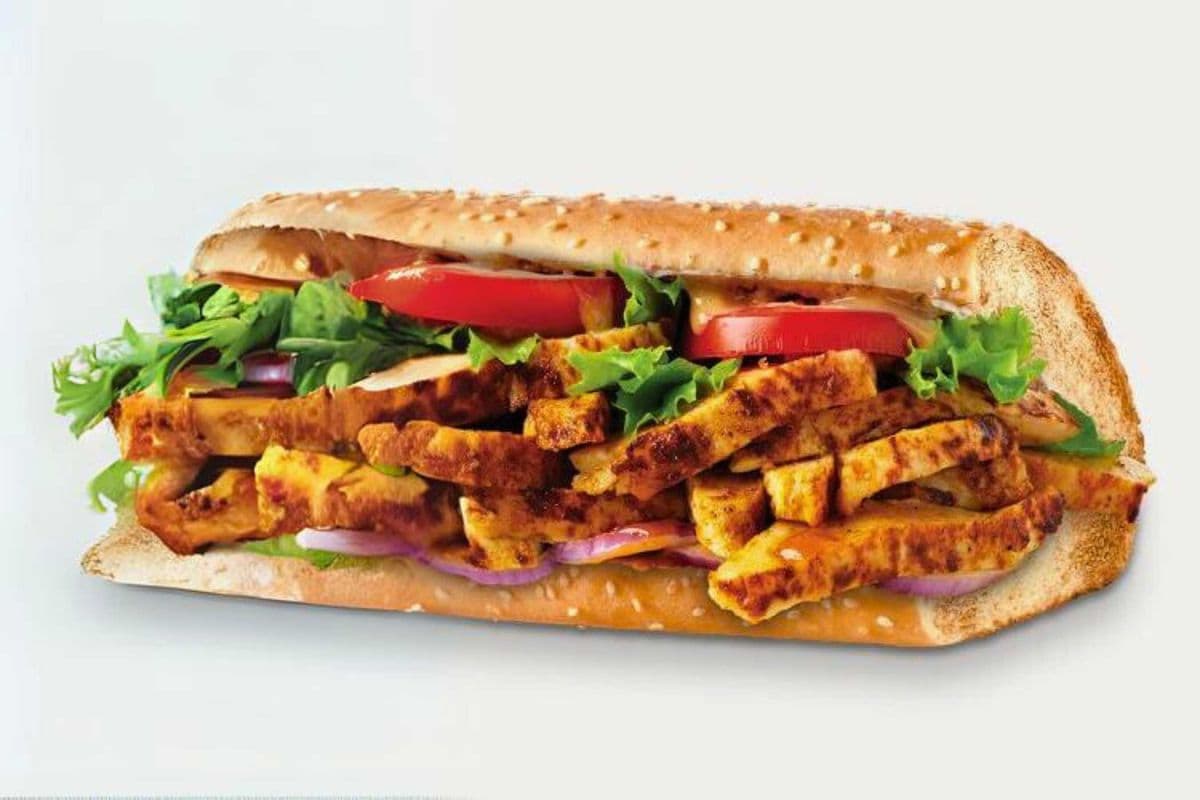 Honey Bourbon Chicken Sub